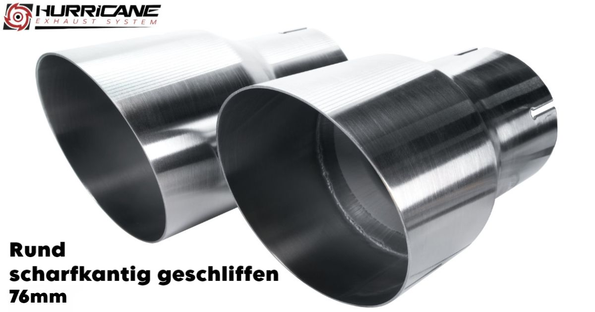 Hurricane 2,5" Abgasanlage für Audi A1 40 TFSI