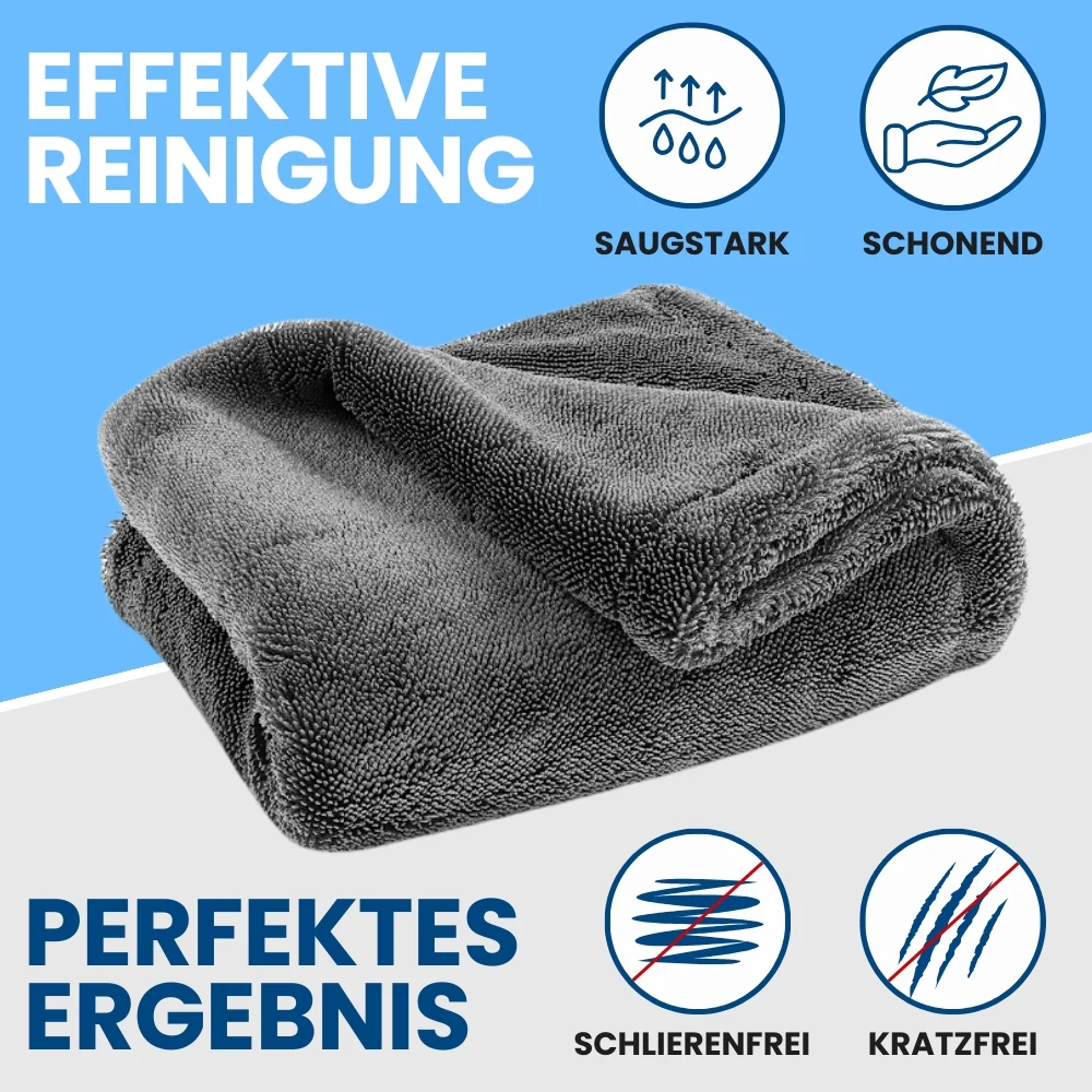 IVALITY Trockentuch XXL - Einmalig saugstarke 1800 GSM
