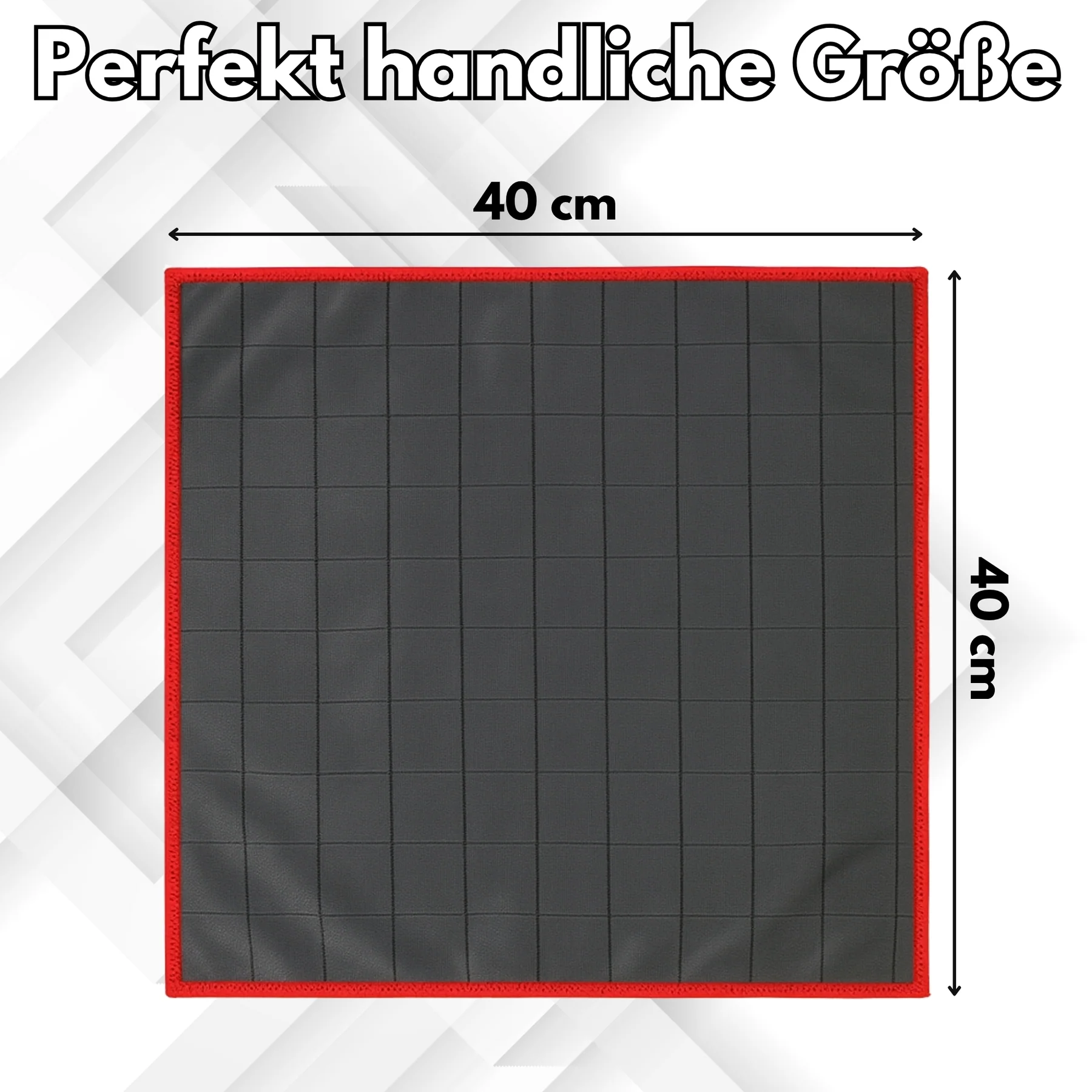 IVALITY Carbon Glastuch - Profi Tuch für eine einfache Glasreinigung