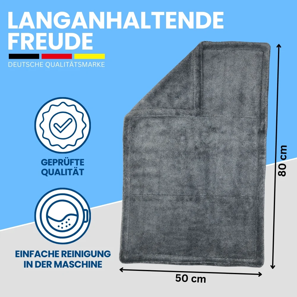 IVALITY Trockentuch XXL - Einmalig saugstarke 1800 GSM