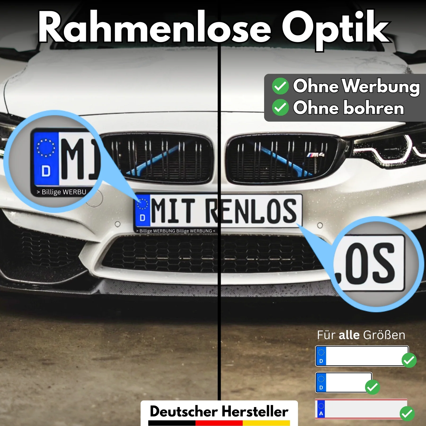 IVALITY Magnet Kennz. Halter - Hinter der Stoßstange