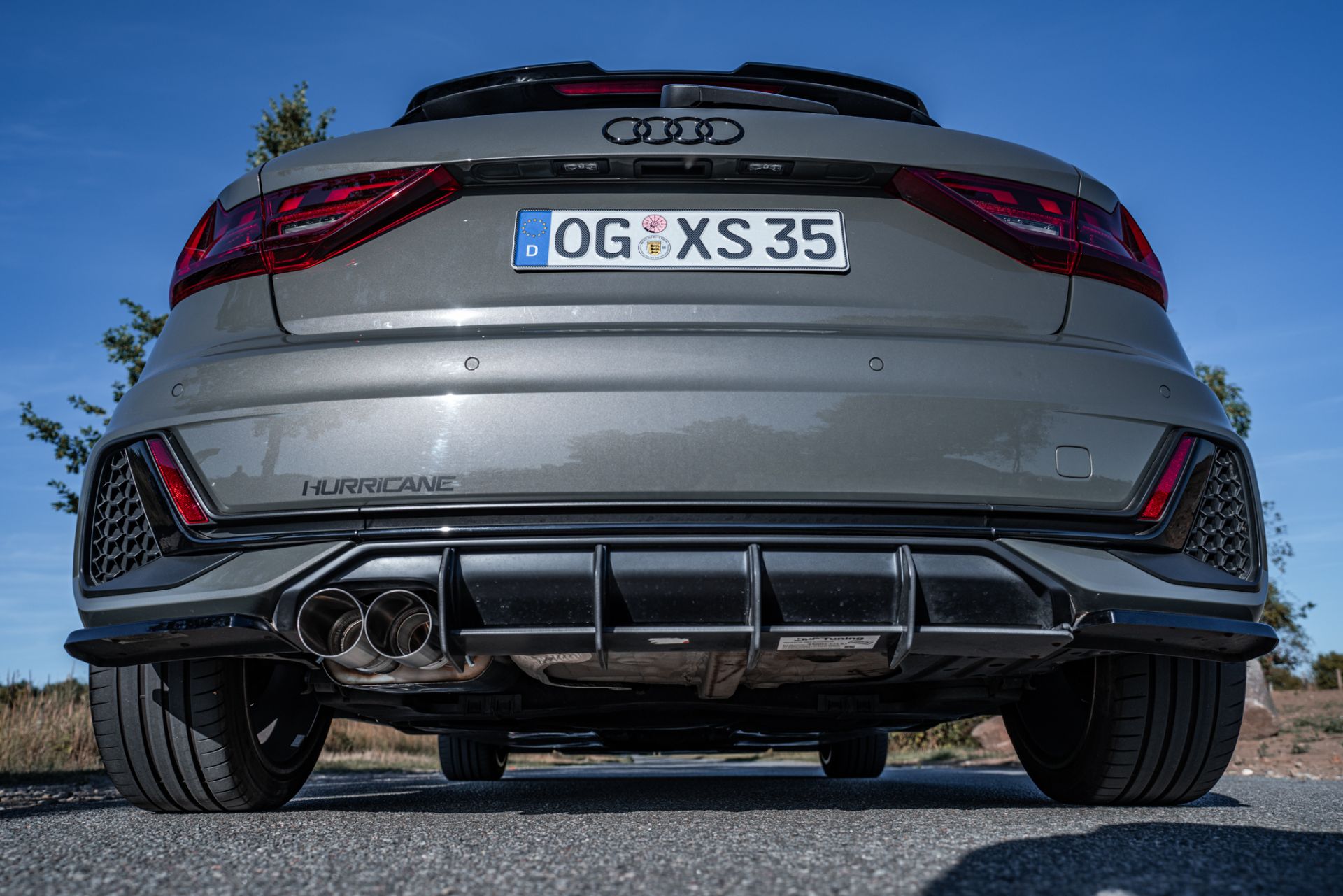 Hurricane 2,5" Abgasanlage für Audi A1 40 TFSI
