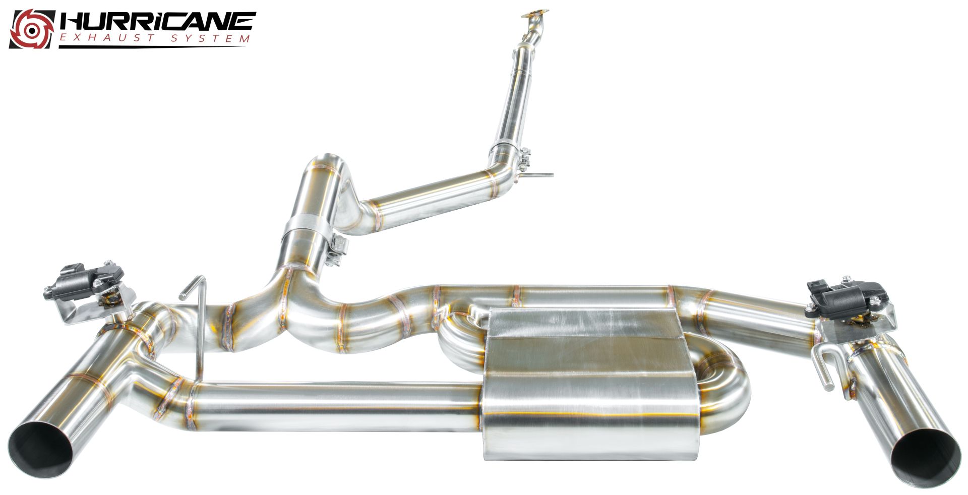 Hurricane 70mm Abgasanlage für Abarth 595 (140PS - 180PS)