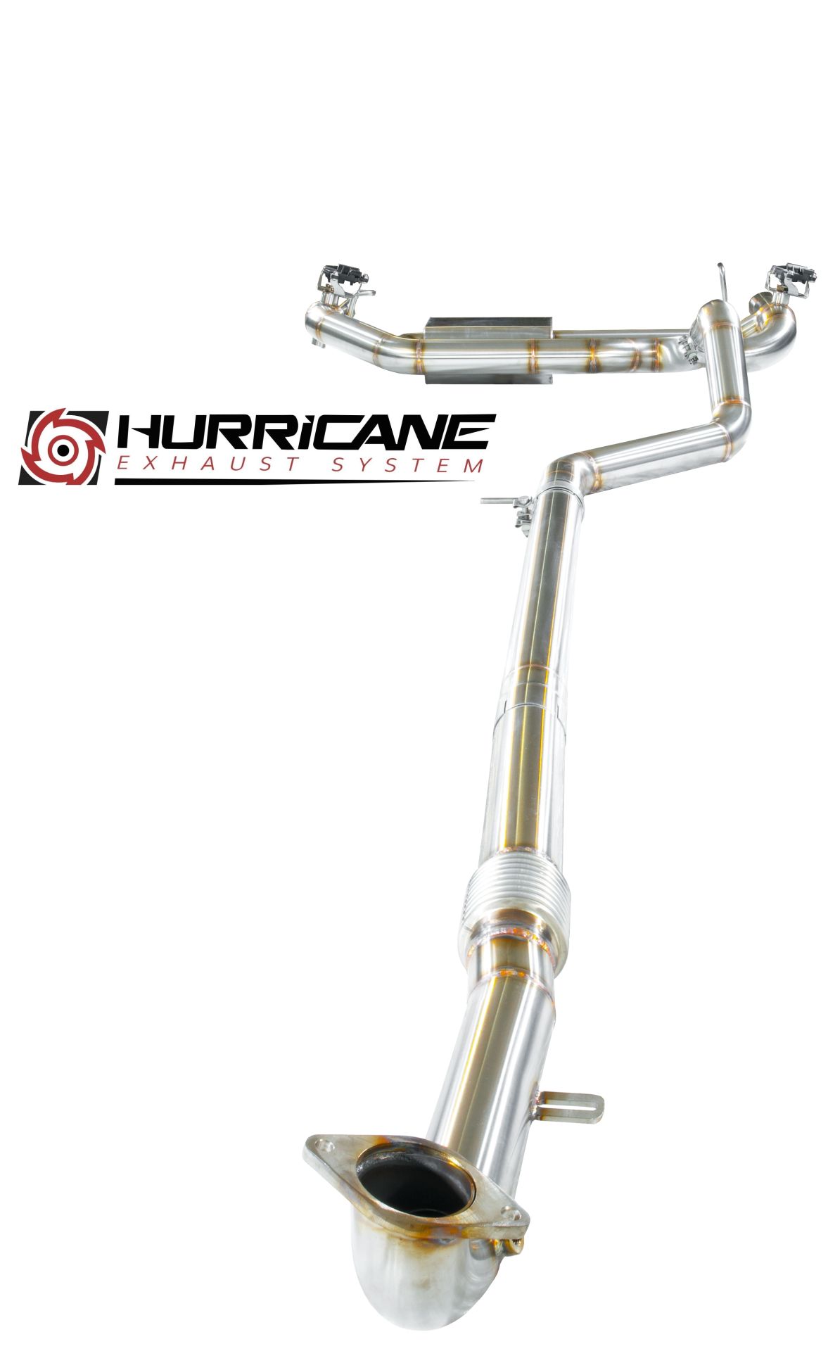 Hurricane 70mm Abgasanlage für Abarth 595 (140PS - 180PS)