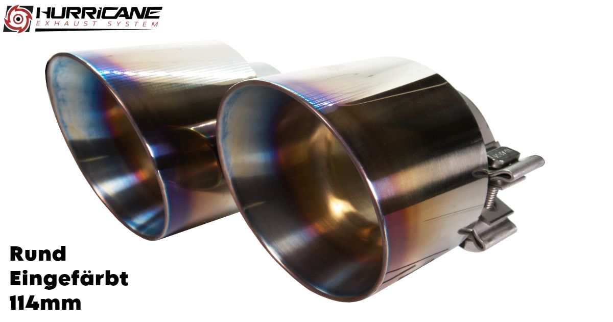 Hurricane 70mm Abgasanlage für Abarth 595 (140PS - 180PS)