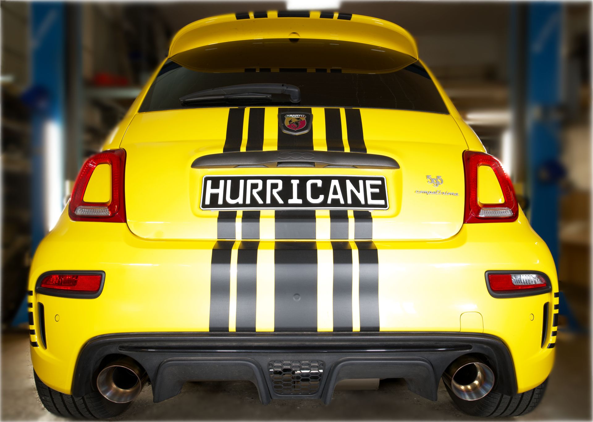 Hurricane 70mm Abgasanlage für Abarth 595 (140PS - 180PS)