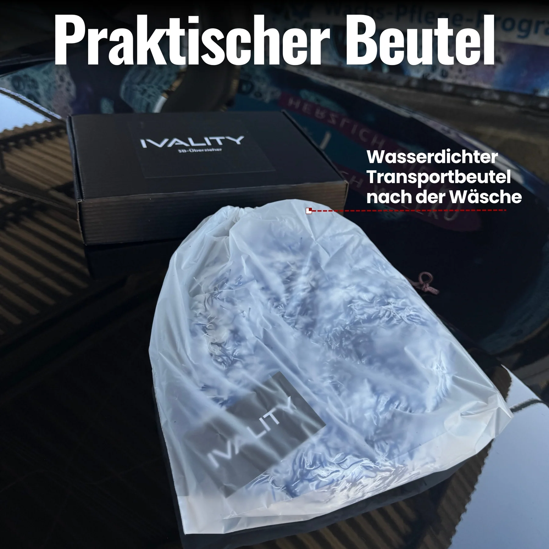 IVALITY SB-Bürstenüberzug - Verhindert Kratzer und Hologramme durch dreckige SB-Bürsten