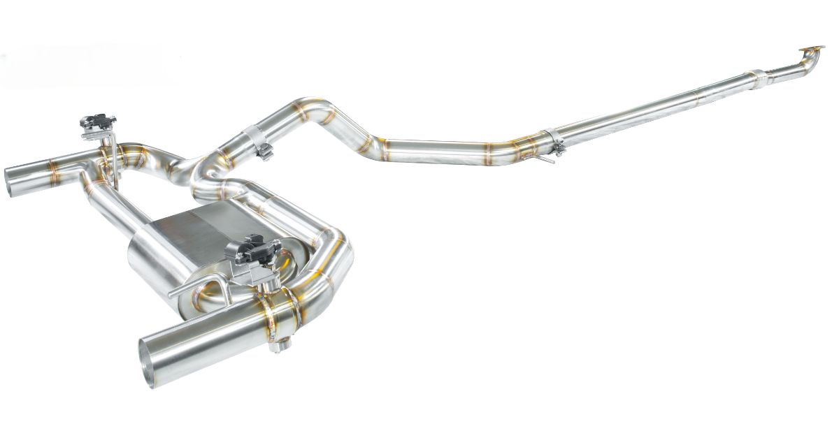 Hurricane 70mm Abgasanlage für Abarth 595 (140PS - 180PS)