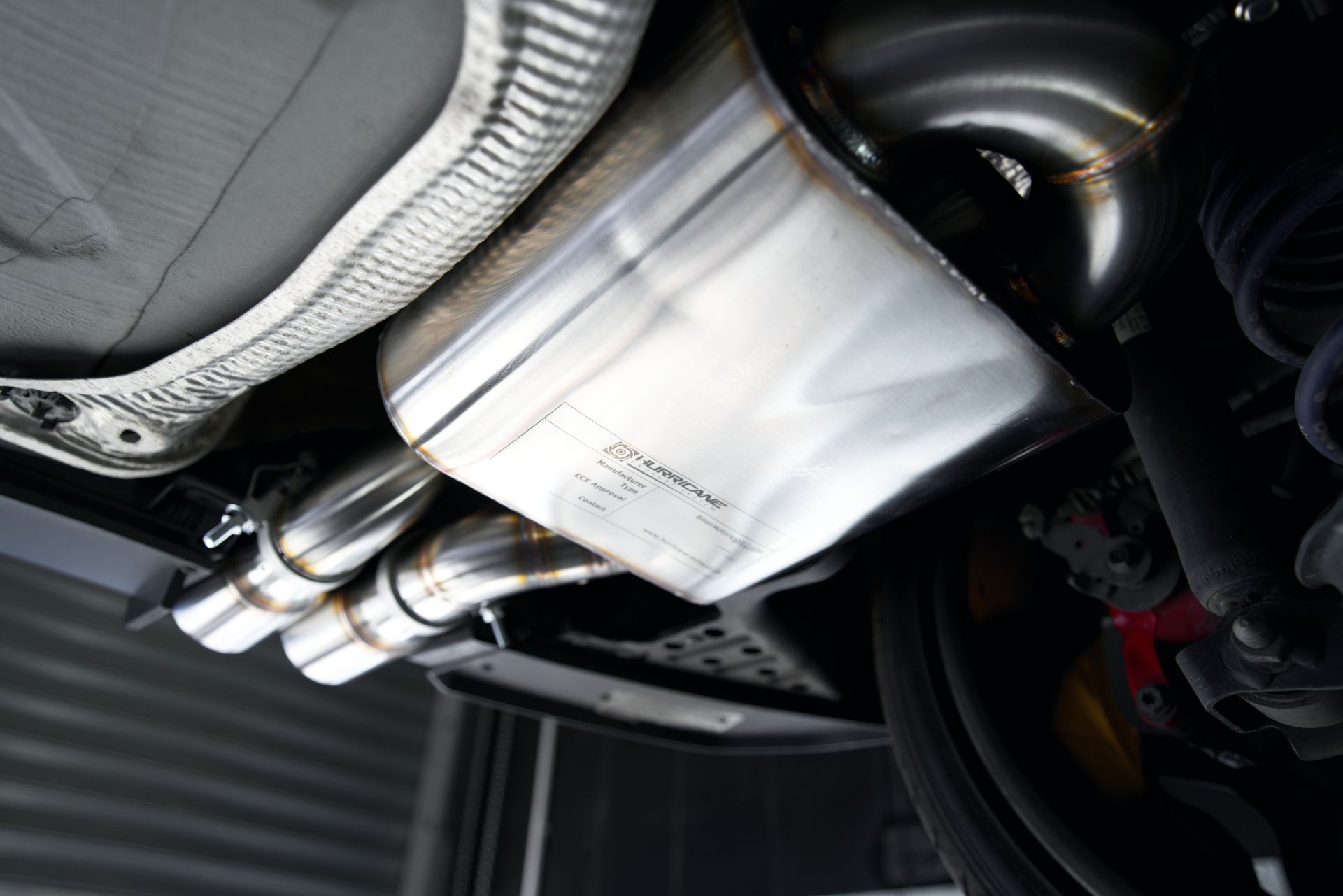 Hurricane 2,5" Abgasanlage für Audi A1 40 TFSI